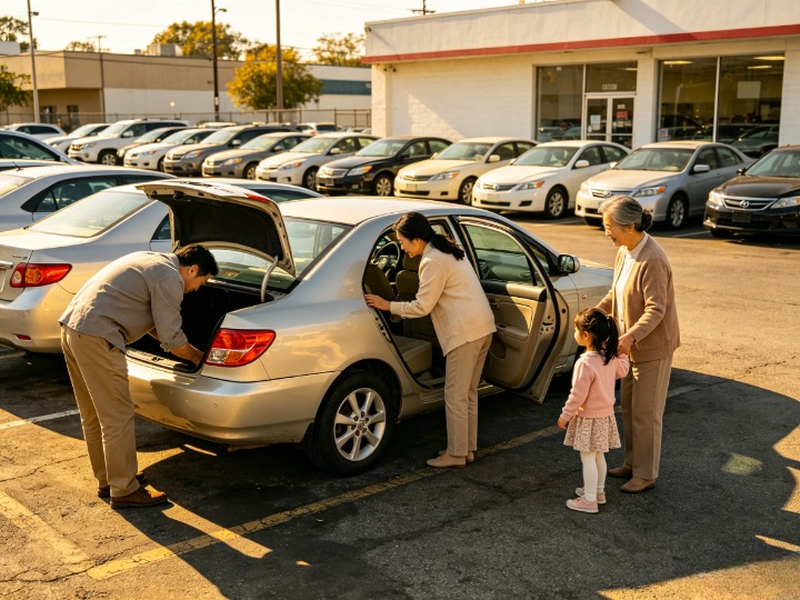 在美国购买二手车的实用指南：华人家庭必看