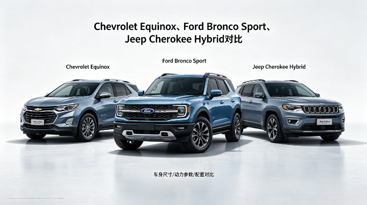2026 美系紧凑型 SUV 对比 时代车行推荐华人通勤首选