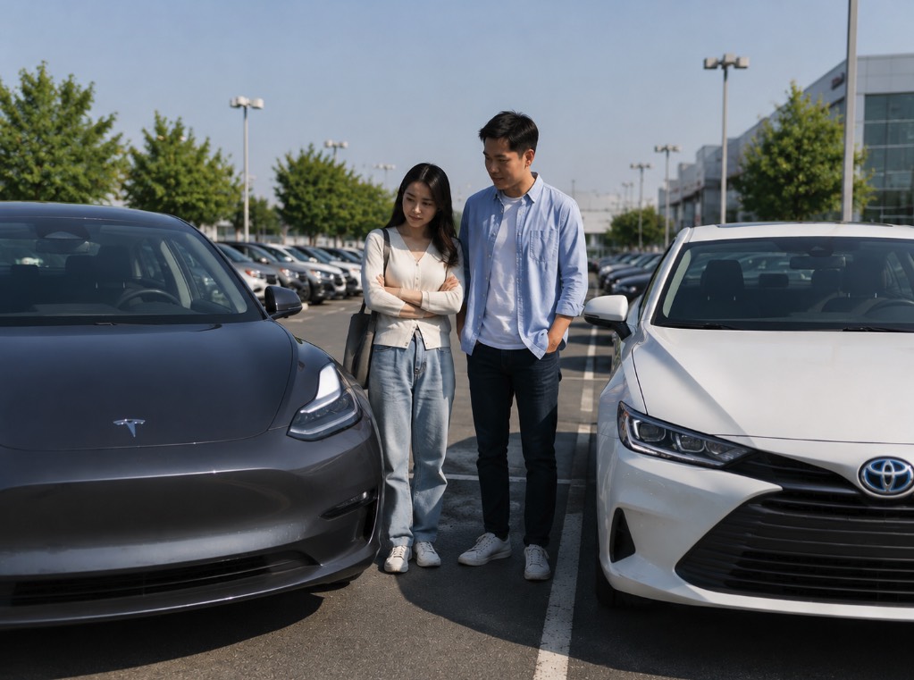 Tesla还是Toyota？在美国买车为什么越来越多人难以做决定（真实成本解析）